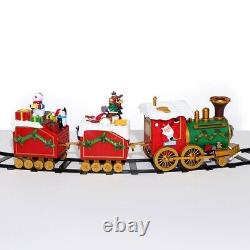 Ensemble de voies de train de Noël de 1,35 m, décoration de vacances, cadeau festif! Jouets de Noël