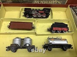Ensembles de trains Marklin à l'échelle HO Vintage - CM805/3, 3100 et 3203