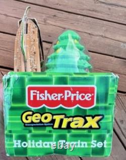 Fisher Price Geotrax Train de Vacances Ensemble de Piste Verte Toys R Us Scellé 2010