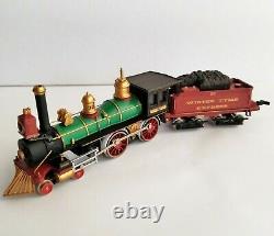 Frank's Winter Tyme Express Bachmann Ho Train Track Rare Set 4-4-0 Steam Loco