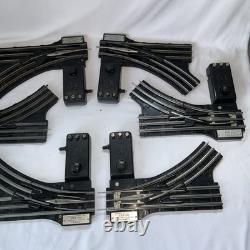 GRAND Lot de rails/accessoires de train Lionel modèle/commutateur de train de plus de 180 pièces