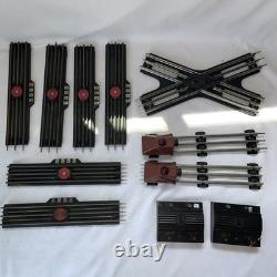 GRAND Lot de rails/accessoires de train Lionel modèle/commutateur de train de plus de 180 pièces