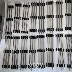 GRAND Lot de rails/accessoires de train Lionel modèle/commutateur de train de plus de 180 pièces
