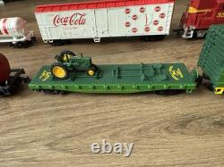 Grand ensemble de train électrique avec contrôleur SDK-789 - 3 locomotives / 13 voitures / rails