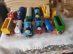 Grand lot de plus de 150 pistes de train Thomas et ses amis en bois de collection