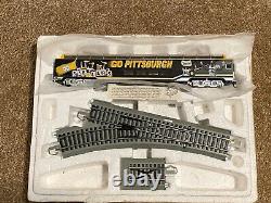 Hawthorne Village Pittsburgh Steelers Express Collection 8 Voiture Train / Track Set