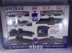 Ho Scale Train Set Amtrak Ice Modern Power Seeled New