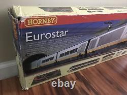Hornby Eurostar Kit De Train Électrique Avec Des Courses Testées En Boîte S'il Vous Plaît Lire Desc