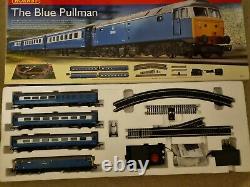 Hornby The Blue Pullman Train Set Loco, 3 Chariots Et La Piste R1093