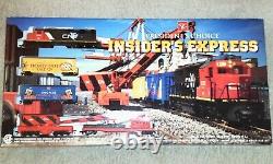 Insiders Express Train Set Sd-35 Freight Set Piste & Power Pack Par Ihc Ho Nouveau