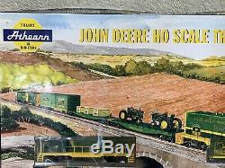 John Deere Ho Train Avec E-z Track System Athearn 7 Series 2003 Nouveau