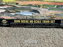 John Deere Ho Train Avec E-z Track System Athearn 7 Series 2003 Nouveau