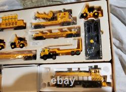 K-Line Super Snap Track ENSEMBLE DE TRAIN DE CONSTRUCTION avec Transformateur Power Chief K-1305