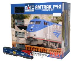 KATO Échelle HO Ensemble de Train de Passagers Amtrak P42 Débutant HM1 UNITRACK 30-3004
