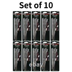KATO N Gauge 20-203 Aiguillage Électrique N° 6 Droit Ensemble de 10 pour Train Miniature