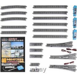 KATO N Scale UNITRACK V3 Ensemble de Gare avec Aiguillage Électrique 20-862 - Modèle de Train