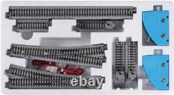 KATO N Scale UNITRACK V3 Ensemble de Voie de Gare 20-862 avec Modèle de Train à É aiguillage Électrique KATO N Scale UNITRACK V3 Ensemble de Voie de Gare 20-862 avec Modèle de Train à É aiguillage Électrique