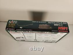 Kato 3-104 Ensemble de rails ovales HO avec alimentation HM1 Unitrack R670 Neuf