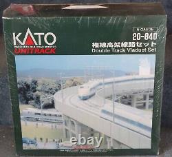 Kato Unitrack 20-840 Ensemble De Viaduc Double Voie Train Accessoire N Gauge