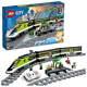 Lego City Express Train De Passagers 60337 Jouet Télécommandé 2 Wagons 24 Rails