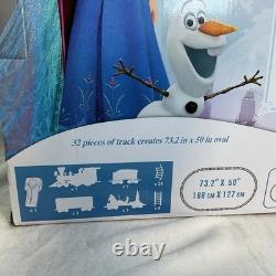 LIONEL Disney's FROZEN Ensemble de Train Prêt à Jouer Modèle 2019 7-1190 Piste de 32 Pièces