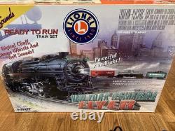 LIONEL Ensemble de train New York Central Flyer Locomotive/Tender & 3 voitures, rails & transfert 6-31977
