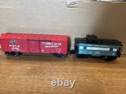LIONEL Ensemble de train New York Central Flyer Locomotive/Tender & 3 voitures, rails & transfert 6-31977