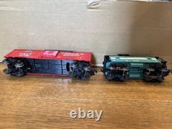 LIONEL Ensemble de train New York Central Flyer Locomotive/Tender & 3 voitures, rails & transfert 6-31977