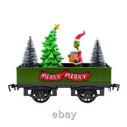 Le Grincheux de Noël: Ensemble de train animé en mouvement avec circuit de 20 pieds de long décoratif