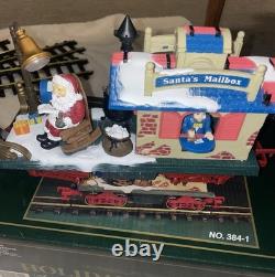 Le TRAIN ANIMÉ DE NOËL HOLIDAY EXPRESS #384 Ensemble de Voitures et Pistes Supplémentaires 8 Voitures