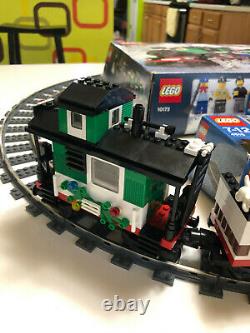 Lego 10173 Train De Noël Des Fêtes Avec Pistes 100% Complet Avec Boîte Et Instr