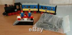 Lego 4.5v 7710 Push-long Passenger Train À Vapeur 4,5 Volt Voie Ferrée Eisenbahn