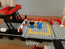 Lego 4.5v 7839 Car Transport Depot 4.5 Volt Rail Track Gray, Année 1986