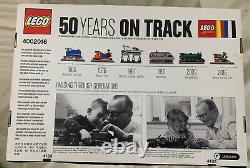 Lego 50 Ans Sur La Piste (4002016) Exclusif Jamais Ouvert, Boîte A Des Dommages Mineurs