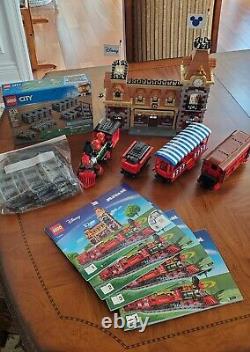 Lego 71044 Disney Train Et Station Bonus Voies Supplémentaires État Parfait