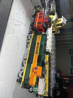 Lego 9v Train & Track Adapter Straight Curved Tracks Lot