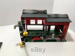 Lego Cité Du Train 9v Monde Partiel Moteur De Train Shed 10027 + Piste Supplémentaire Htf