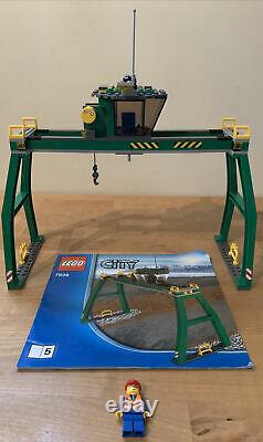 Lego City 7939 Cargo Train 100% Complet Avec Pistes Et Fonctions De Puissance No Box