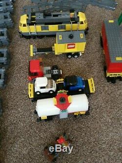 Lego City 7939 Cargo Train. + 7936 Et Piste Supplémentaire + Station