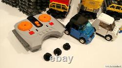 Lego City 7939 Cargo Train 9v Power Functions Withtracks All Pieces La Plupart Des Autocollants