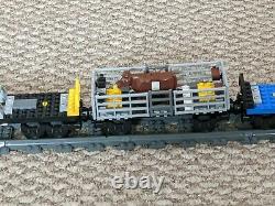 Lego City Cargo Train 60052 Avec 3 Wagons Et Voie Ferrée