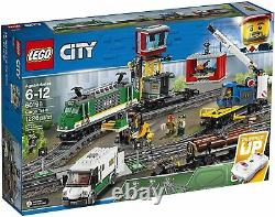 Lego City Cargo Train Exclusive 60198 Télédémande Train Building Set Withtracks