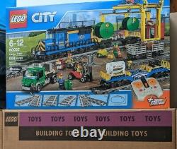 Lego City Cargo Train Pour Pièces Scellées Sacs (60052) Piste Pièces Lot