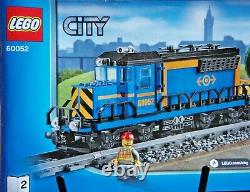 Lego City Remote Control Cargo Train Set (60052) + Points Et Voie Supplémentaires