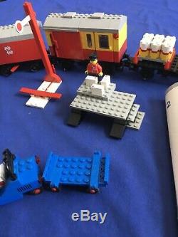 Lego Classique Vapeur Cargo Train 7722 Piste Battery Operated Lire La Description