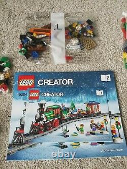 Lego Creator 10254 Vacances D'hiver Train Seeled Bags Seulement Pas De Tracks Pas De Box