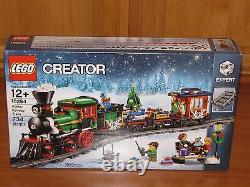 Lego Creator Expert Vacances D'hiver Ensemble De Train 10254 Wagon De Queue De Voiture Du Moteur Détecte Les Nouvelles