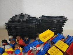 Lego Duplo Set #2701 Express Train Track Vintage Complet + Des Tonnes D'extras