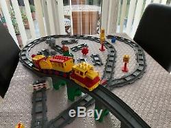 Lego Duplo Train -big Lot-41 Bits Piste De Batterie Locomotive -former Pont