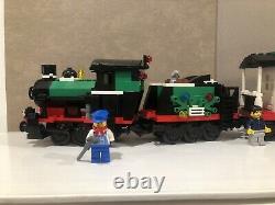 Lego Holiday Train & Tracks W Motorized Unit 10173 W Inst, 7895, 7896 Etc Pas De Boîte